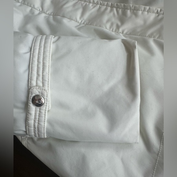 Lululemon Apex Parka Winter Coat Cream | Size 10 | Vintage - Picture 6 of 16